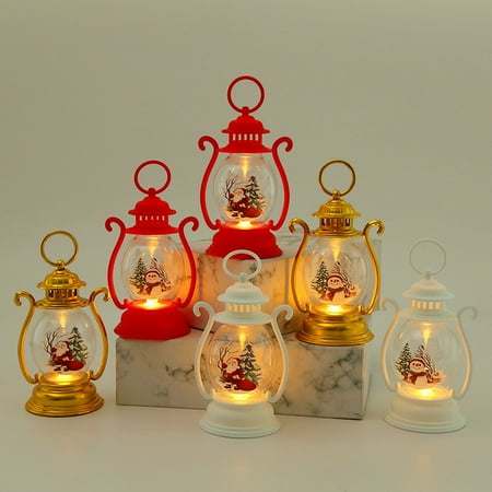 UDIYO Battery Operated Christmas Lantern Christmas Lantern Santa Claus Snowmen Vintage Battery Operated Portable Home Decoration Flameless Electronic Candle
UDIYO Battery Operated Christmas Lantern Christmas Lantern Santa Claus Snowmen Vintage Battery Operated Portable Home Decoration Flameless Electronic Candle