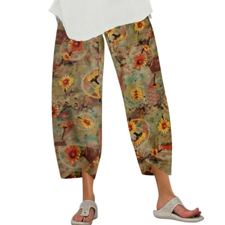 Women Casual Flowers Print Elastic Girdle Waist Pocket Wide Leg Pants Trousers plus Woman plus Size Women s Pajamas
Women Casual Flowers Print Elastic Girdle Waist Pocket Wide Leg Pants Trousers plus Woman plus Size Women s Pajamas