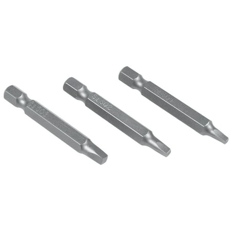 3Pcs 50Mm 1/4 Inch Hex Square Bits Square Head Screwdriver Bits S2 Alloy Steel Magnetic Screwdriver Bits Set Hand Tools
3Pcs 50Mm 1/4 Inch Hex Square Bits Square Head Screwdriver Bits S2 Alloy Steel Magnetic Screwdriver Bits Set Hand Tools