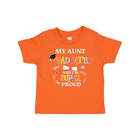 Inktastic My Aunt Graduated and I m Super Proud Gift Toddler Boy or Toddler Girl T-Shirt
Inktastic My Aunt Graduated and I m Super Proud Gift Toddler Boy or Toddler Girl T-Shirt