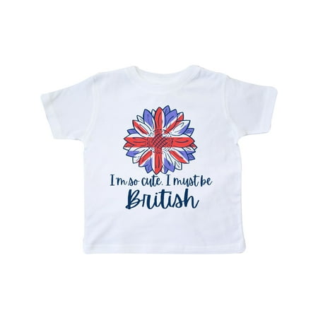 Inktastic I m So Cute I Must be British Sunflower Gift Toddler Boy or Toddler Girl T-Shirt
Inktastic I m So Cute I Must be British Sunflower Gift Toddler Boy or Toddler Girl T-Shirt