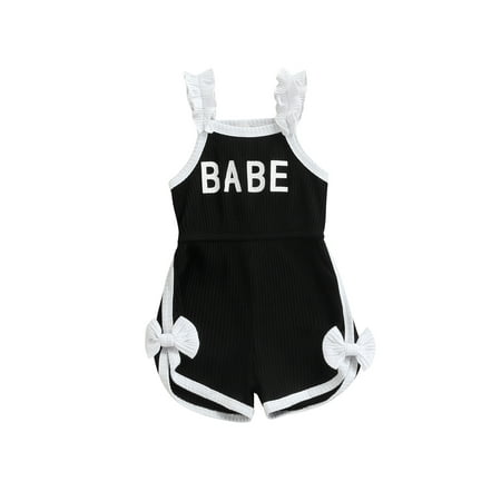 Toddler Baby Girls Summer Clothes Outfits BABE Letter Print Ribbed Sleeveless Vest Tank Top Short Sweet Style Romper Jumpsuit
Toddler Baby Girls Summer Clothes Outfits BABE Letter Print Ribbed Sleeveless Vest Tank Top Short Sweet Style Romper Jumpsuit