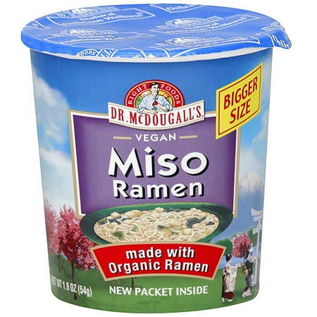 Dr. McDougalls Miso Noodle Soup, 1.9 oz Pack of 6