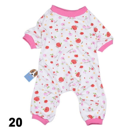 Pet Dog Cartoon Printing Soft Pajamas Jumpsuit Puppy Sleepwear Shirt Sleeping Clothes New
Pet Dog Cartoon Printing Soft Pajamas Jumpsuit Puppy Sleepwear Shirt Sleeping Clothes New