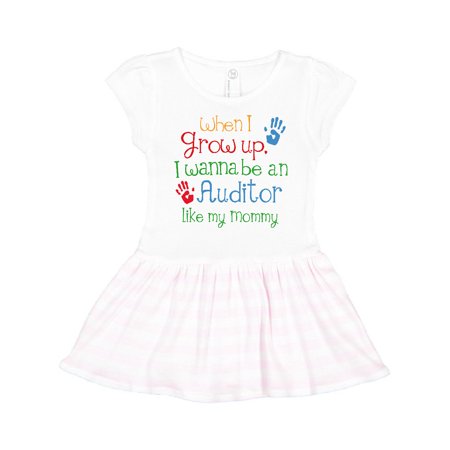 Inktastic Auditor Like Mommy Gift Toddler Girl Dress