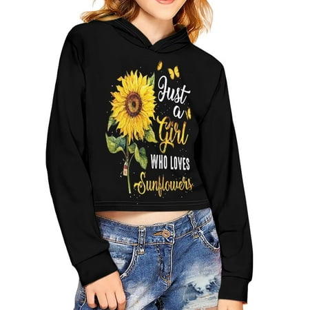 Renewold 9-10 Years Youth Girls Sunflower Letter Hoodies Crop Tops Long Sleeve Pullover Sweatshirt Skin Friendly Comfort Short Blouse Outside Workout Running Shirts
Renewold 9-10 Years Youth Girls Sunflower Letter Hoodies Crop Tops Long Sleeve Pullover Sweatshirt Skin Friendly Comfort Short Blouse Outside Workout Running Shirts