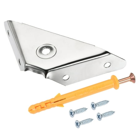 Uxcell 65mm x 65mm Angle Corner Brackets Stainless Steel Polishing Silver Tone 12Pcs
Uxcell 65mm x 65mm Angle Corner Brackets Stainless Steel Polishing Silver Tone 12Pcs