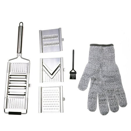 4 In 1 Shredder Cutter Stainless Steel Portable Manual Vegetable Slicer Easy Clean Grater with Handle Multi Purpose Kitchen Tool
4 In 1 Shredder Cutter Stainless Steel Portable Manual Vegetable Slicer Easy Clean Grater with Handle Multi Purpose Kitchen Tool