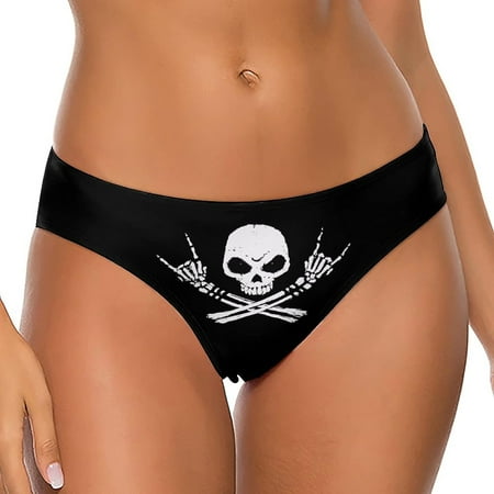 Rock N Roll Skull Women s Bikini Bottom Classic Briefs Casual Panty Sexy Cute Printed Underwear
Rock N Roll Skull Women s Bikini Bottom Classic Briefs Casual Panty Sexy Cute Printed Underwear