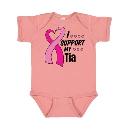 Inktastic Breast Cancer Awareness I Support My Tia with Pink Ribbon Gift Baby Boy or Baby Girl Bodysuit
Inktastic Breast Cancer Awareness I Support My Tia with Pink Ribbon Gift Baby Boy or Baby Girl Bodysuit