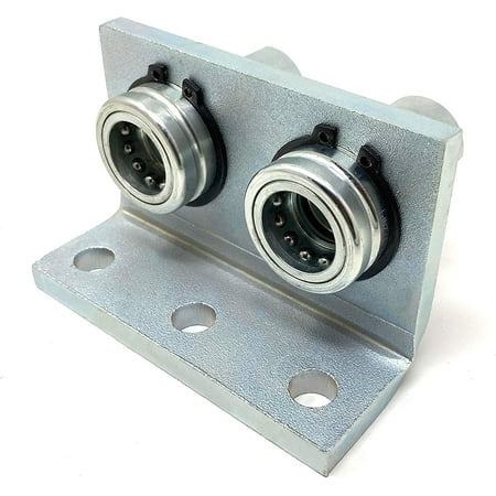 TL39-B Hydraulic Quick Release Coupling 1/2 NPT Double Break-Away Bracket Set