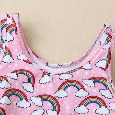 nsendm Toddler Summer Girls Rainbow Print Bow PinkTwo Piece Swimwear Swimsuit Bikini Medium Bikini Swimwear Pink 5-6 Years
nsendm Toddler Summer Girls Rainbow Print Bow PinkTwo Piece Swimwear Swimsuit Bikini Medium Bikini Swimwear Pink 5-6 Years