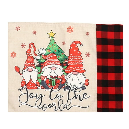 Christmas Faceless Doll Printed Table Pad Cartoon Santa Patterns Table Place Mats for Party Tableware Accessories B
Christmas Faceless Doll Printed Table Pad Cartoon Santa Patterns Table Place Mats for Party Tableware Accessories B