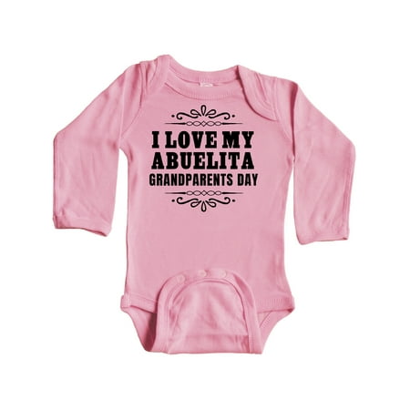 Inktastic Grandparents Day I Love My Abuelita Gift Baby Boy or Baby Girl Long Sleeve Bodysuit
Inktastic Grandparents Day I Love My Abuelita Gift Baby Boy or Baby Girl Long Sleeve Bodysuit