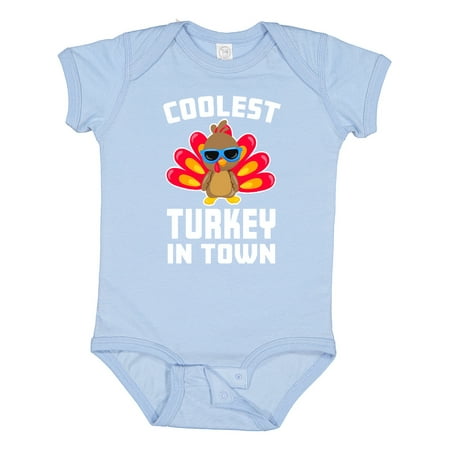 Inktastic Thanksgiving Coolest Turkey in Town Boys or Girls Baby Bodysuit
Inktastic Thanksgiving Coolest Turkey in Town Boys or Girls Baby Bodysuit