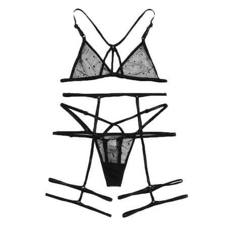 YDKZYMD Women Sheer Lingerie Bra And Panty Set Lace Sexy Underwear Babydoll Teddy 3 Pieces Chemise With Garter Belt Bodysuit Sets
YDKZYMD Women Sheer Lingerie Bra And Panty Set Lace Sexy Underwear Babydoll Teddy 3 Pieces Chemise With Garter Belt Bodysuit Sets