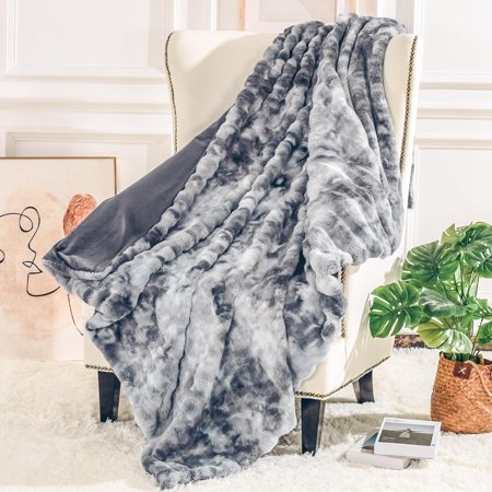 NEXHOME PRO Faux Fur Throw Blanket Soft Cozy Plush Fleece Blanket for Sofa Couch Bed Living Room Dual Sided Blankets for Women Men Kids 50 * 60 Inches Tie Dye Grey
NEXHOME PRO Faux Fur Throw Blanket Soft Cozy Plush Fleece Blanket for Sofa Couch Bed Living Room Dual Sided Blankets for Women Men Kids 50 * 60 Inches Tie Dye Grey