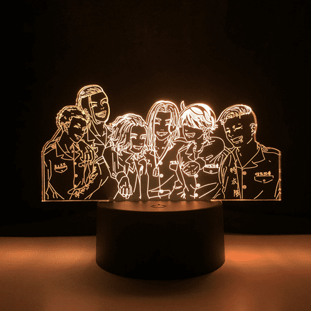 3D LED Night Lights Anime Characters 3D Illusion Lamp Children s Bedroom Decorative Lights
3D LED Night Lights Anime Characters 3D Illusion Lamp Children s Bedroom Decorative Lights