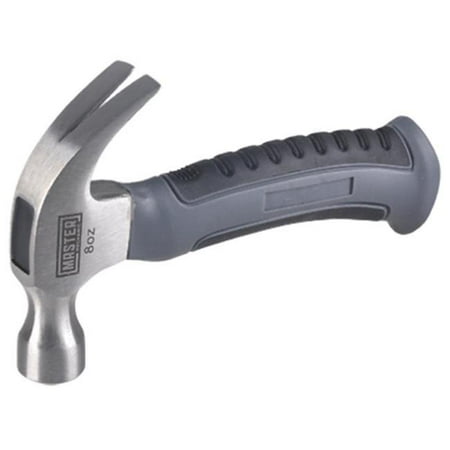 8 oz Master Mechanic Stubby Claw Hammer