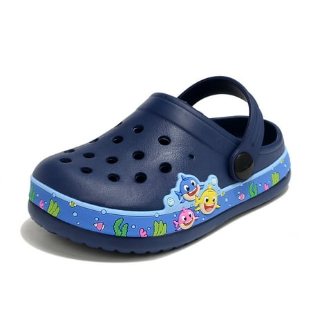 Cute Lightweight Non-Slip Boys Clog Shoes Garden Shoes for Kids Breathable Comfortable for Beach Pool Indoor Outdoor Dark Blue
Cute Lightweight Non-Slip Boys Clog Shoes Garden Shoes for Kids Breathable Comfortable for Beach Pool Indoor Outdoor Dark Blue