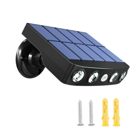 EIMELI Home Zone Security Solar Wall Lamp - Stainless Steel Motion Sensor Outdoor LED Wall Light No Wiring Required 2-PK(Black Shell White Light)
EIMELI Home Zone Security Solar Wall Lamp - Stainless Steel Motion Sensor Outdoor LED Wall Light No Wiring Required 2-PK(Black Shell White Light)