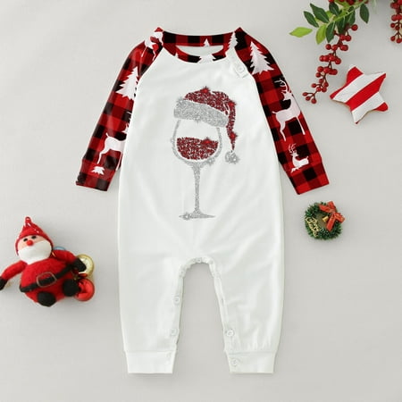 Christmas Gifts Family Christmas Pajamas Matching Sets Cute Printed Top Plaid Pants Sleepwear Holiday Pjs Polyester Spandex Red 90
Christmas Gifts Family Christmas Pajamas Matching Sets Cute Printed Top Plaid Pants Sleepwear Holiday Pjs Polyester Spandex Red 90