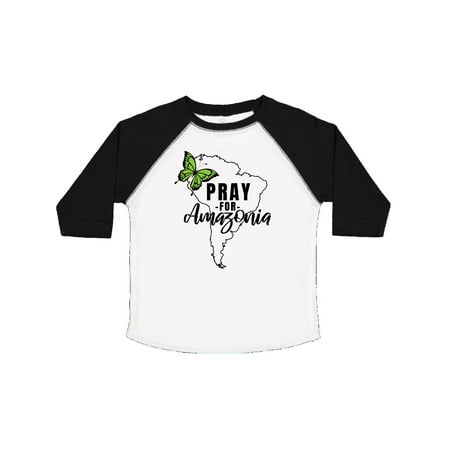Inktastic Pray for Amazonia South America Silhouette with Butterfly Gift Toddler Boy or Toddler Girl T-Shirt
Inktastic Pray for Amazonia South America Silhouette with Butterfly Gift Toddler Boy or Toddler Girl T-Shirt