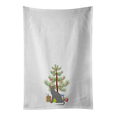 Oriental Shorthair Cat Merry Christmas White Kitchen Towel Set of 2 19 in x 28 in
Oriental Shorthair Cat Merry Christmas White Kitchen Towel Set of 2 19 in x 28 in