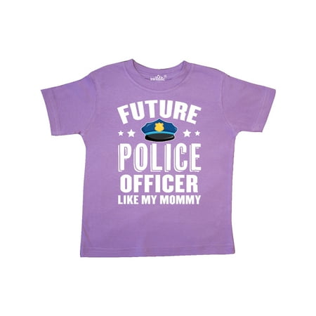 Inktastic Future Police Officer Like My Mommy Gift Toddler Boy or Toddler Girl T-Shirt