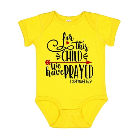 Inktastic For This Child We Have Prayed Red Arrow and Heart Gift Baby Boy or Baby Girl Bodysuit
Inktastic For This Child We Have Prayed Red Arrow and Heart Gift Baby Boy or Baby Girl Bodysuit