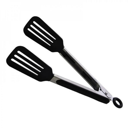 MEROTABLE 1 PCS Silicone Nylon BBQ Grilling Tong Salad Bread Food Serving Tong Non-Stick Grilling Cooking Tong Barbecue Clip Kitchen Accessories
MEROTABLE 1 PCS Silicone Nylon BBQ Grilling Tong Salad Bread Food Serving Tong Non-Stick Grilling Cooking Tong Barbecue Clip Kitchen Accessories