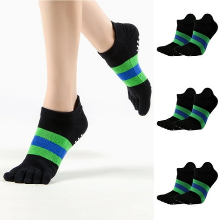3Pairs Toe Socks for Women Ankle/Crew Running Socks Cotton Five Finger Socks(Black Feet(35-38cm))
3Pairs Toe Socks for Women Ankle/Crew Running Socks Cotton Five Finger Socks(Black Feet(35-38cm))