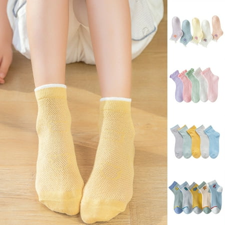 Yesbay 5 Pairs Baby Socks Super Soft Wear Resistant Cotton Toddler Cozy Stretchy Solid Ruffle Ankle Socks Birthday Gift
Yesbay 5 Pairs Baby Socks Super Soft Wear Resistant Cotton Toddler Cozy Stretchy Solid Ruffle Ankle Socks Birthday Gift