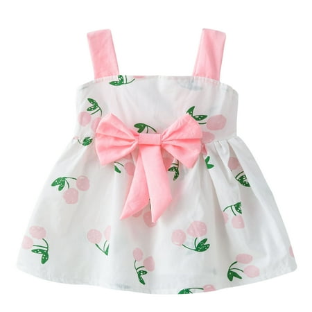 Kukoosong Summer Toddler Girls Casual Dresses Toddler Kids Baby Girl Clothes Summer Cute Floral Print Slip Dress Bowknot Princess Dress Pink 2-3 Years
Kukoosong Summer Toddler Girls Casual Dresses Toddler Kids Baby Girl Clothes Summer Cute Floral Print Slip Dress Bowknot Princess Dress Pink 2-3 Years
