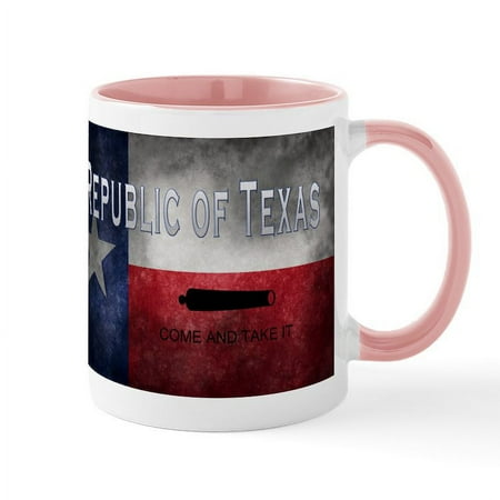 CafePress - Republic Of Texas - 11 oz Ceramic Mug - Novelty Coffee Tea Cup