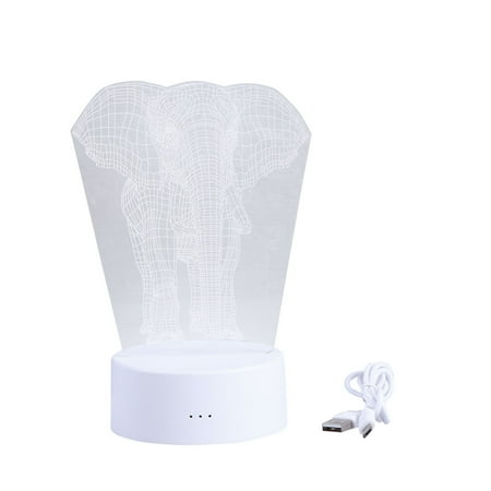 Creative 3D Bedside Lamp Elephant Shape Smart Touch Light Color Changing Night Light Baby Bedroom Lighting Lamp (Without Batteries)
Creative 3D Bedside Lamp Elephant Shape Smart Touch Light Color Changing Night Light Baby Bedroom Lighting Lamp (Without Batteries)