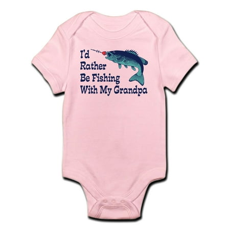 CafePress - I d Rather Be Fishing With My Grandpa Infant Bodys - Baby Light Bodysuit
CafePress - I d Rather Be Fishing With My Grandpa Infant Bodys - Baby Light Bodysuit