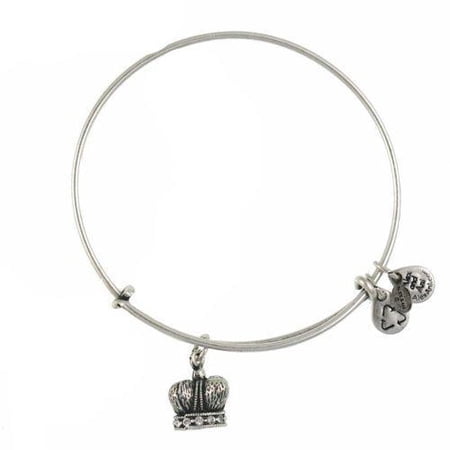 Authentic Alex And Ani King's Crown Charm Bangle Bracelet, A09EB133R