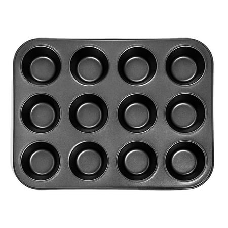TULVJAW Heavy duty carbon steel cupcake baking tray 12 mini cup cupcake shaped cake pan nonstick cupcake baking tray cupcake mold
TULVJAW Heavy duty carbon steel cupcake baking tray 12 mini cup cupcake shaped cake pan nonstick cupcake baking tray cupcake mold