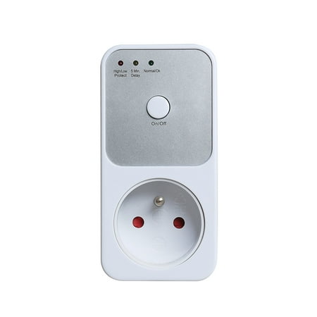 170-260V Voltage Protector 5-6 Minutes Relay Socket /FRUSA Plug Electrical Stabilizer Automatic Refrigerator Protecting Switcher 
170-260V Voltage Protector 5-6 Minutes Relay Socket /FRUSA Plug Electrical Stabilizer Automatic Refrigerator Protecting Switcher