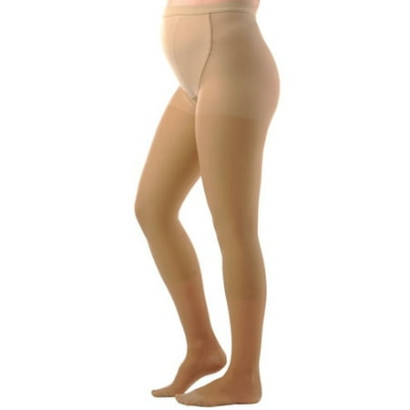 Sheer Maternity Pantyhose Nude 15-20 mmHg - Medium