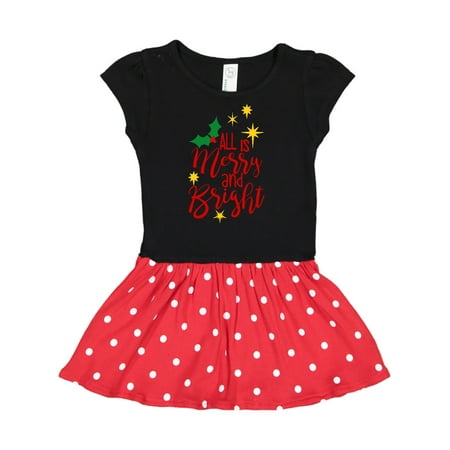 Inktastic Christmas All is Merry and Bright Yellow Stars and Holly Gift Toddler Girl Dress
Inktastic Christmas All is Merry and Bright Yellow Stars and Holly Gift Toddler Girl Dress