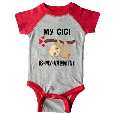 Inktastic My Gigi Is My Valentine Gift Baby Boy or Baby Girl Bodysuit