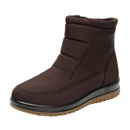 Boots for Women Ladies Warm Snow Boots Flat Bottom Non Slip Breathable Boots Casual Shoes Fashion Soft Bottom Ski Boots Brown
Boots for Women Ladies Warm Snow Boots Flat Bottom Non Slip Breathable Boots Casual Shoes Fashion Soft Bottom Ski Boots Brown