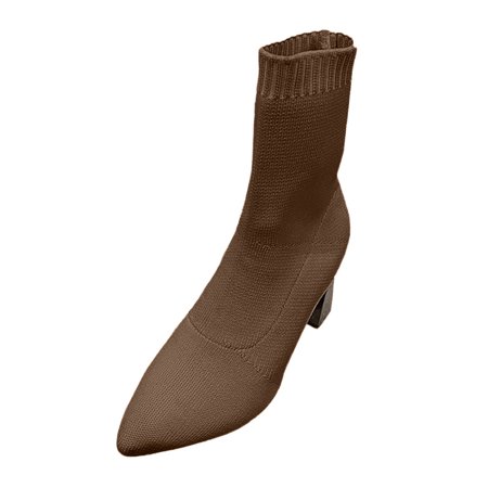 Women Walking Shoes Women Ankle Boots Autumn And Winter Simple Fashion Solid Color Stretch Comfort High Heel Square Heel Ankle Boots for Women Mesh Brown
Women Walking Shoes Women Ankle Boots Autumn And Winter Simple Fashion Solid Color Stretch Comfort High Heel Square Heel Ankle Boots for Women Mesh Brown