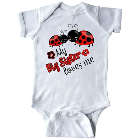Inktastic My Big Sister Loves Me with Cute Ladybugs Gift Baby Boy or Baby Girl Bodysuit
Inktastic My Big Sister Loves Me with Cute Ladybugs Gift Baby Boy or Baby Girl Bodysuit