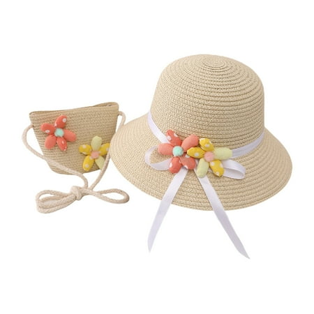 AOMPMSDX Hats Caps For Kids Summer Straw Bag Set Woven Wide Brim Sun Beach With Shoulder Bag Outdoor Outfit Set For Girls Children Hat
AOMPMSDX Hats Caps For Kids Summer Straw Bag Set Woven Wide Brim Sun Beach With Shoulder Bag Outdoor Outfit Set For Girls Children Hat
