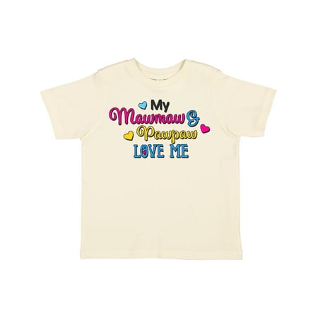 Inktastic My Mawmaw and Pawpaw Love Me with Hearts Gift Toddler Boy or Toddler Girl T-Shirt
Inktastic My Mawmaw and Pawpaw Love Me with Hearts Gift Toddler Boy or Toddler Girl T-Shirt