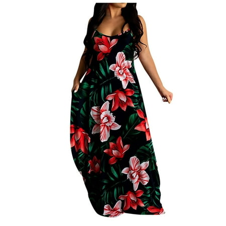 Floleo Women s Dress Clearance Summer s Sexy Plus Size Flower Print Casual V Neck Hanging Band Loose Cami
Floleo Women s Dress Clearance Summer s Sexy Plus Size Flower Print Casual V Neck Hanging Band Loose Cami