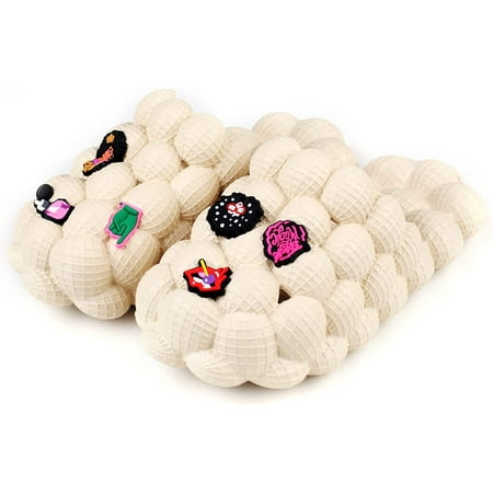 Bubble Slides for Women/Men (2 Pack) Massage Bubble Slippers Unisex Breathable Beach Sandals Funny Bubble Shoes Non-slip Spa Slippers Home Bedroom Shower Trendy Ball Slippers
Bubble Slides for Women/Men (2 Pack) Massage Bubble Slippers Unisex Breathable Beach Sandals Funny Bubble Shoes Non-slip Spa Slippers Home Bedroom Shower Trendy Ball Slippers